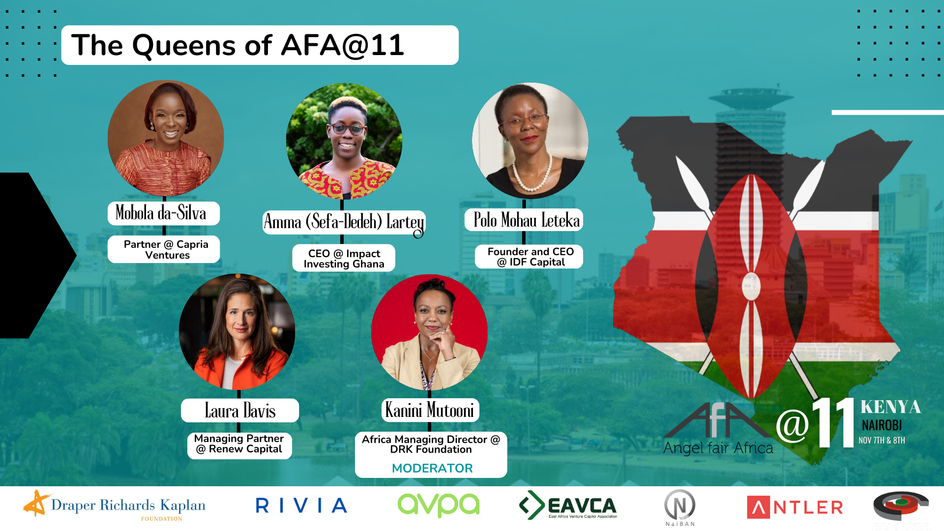 11th Angel Fair Africa 2024 All-Female Investor Panel Nairobi November